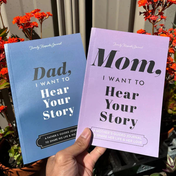 Creative Retro Dad Story Leather Notebook